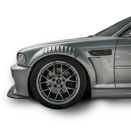 Kotflügel GTR Style passend für BMW E46 M3 – VOSS Competition